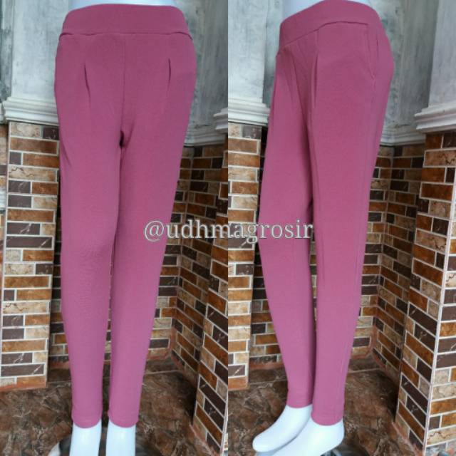 CELANA LUNA CREPE PANJANG | CELANA PENCIL | LEGING PANTS