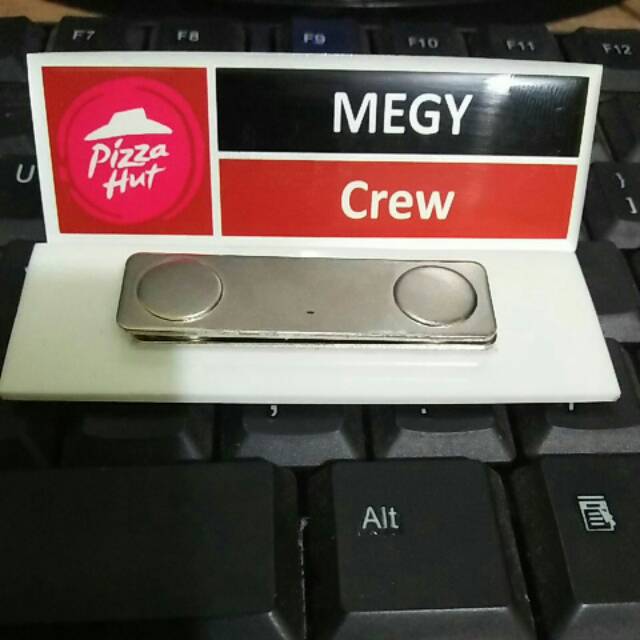 

Nametag Akrilik Magnet