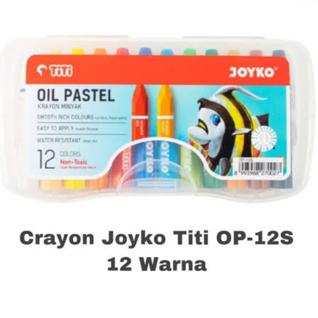 

Joyko Titi Krayon 12 Warna