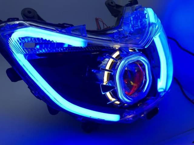 Headlamp Yamaha Nmax Projector AES Double AE HID 35 Watt