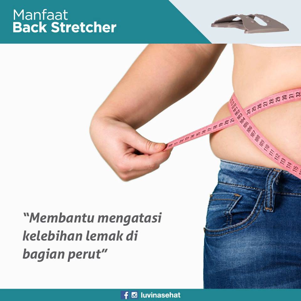 Luvina Back Stretcher - Alat Terapi Nyeri Pinggang Saraf Kejepit