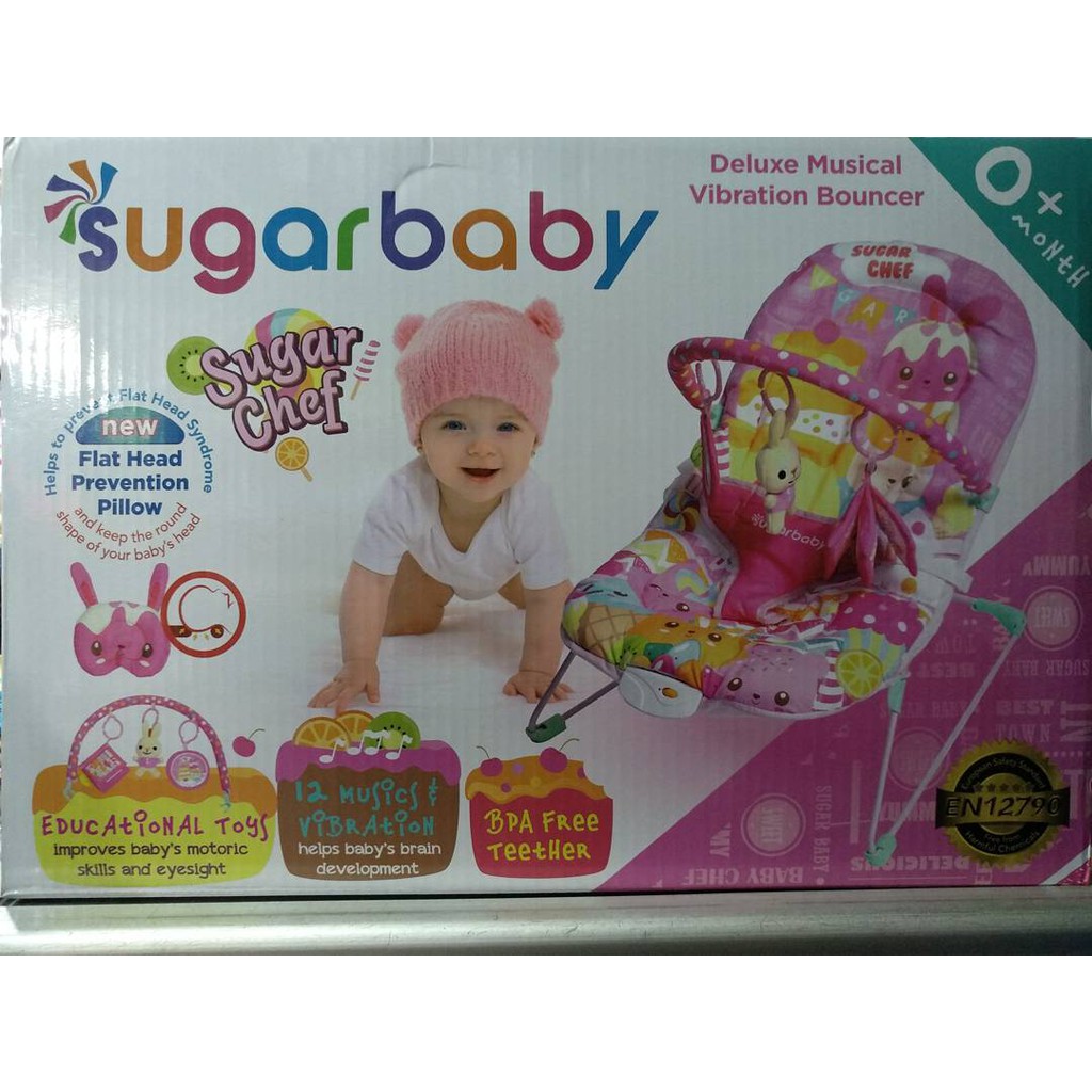 Bouncer Ayunan Tempat tidur Bouncer 12 Music sugar baby