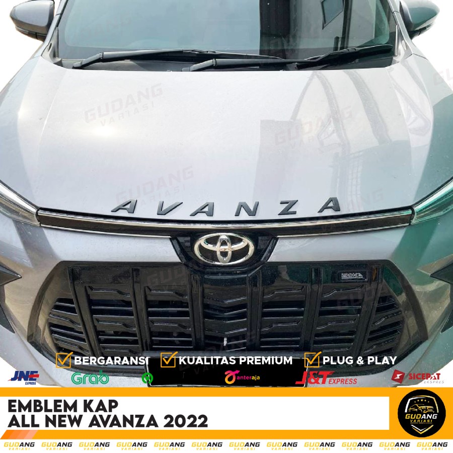 Emblem Kap Mesin Avanza 2022