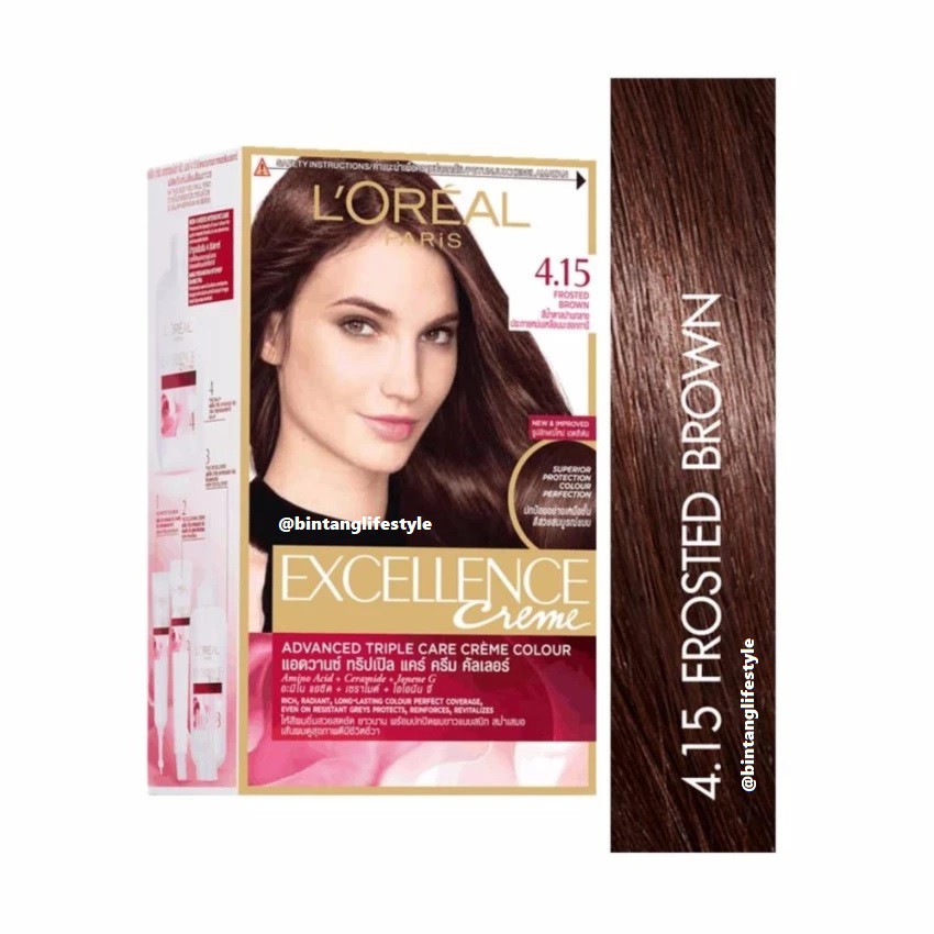 Loreal Excellence Creme No.4.15 Frosted Brown