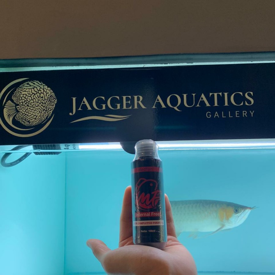 medfish internal free 100ml / obat internal ikan