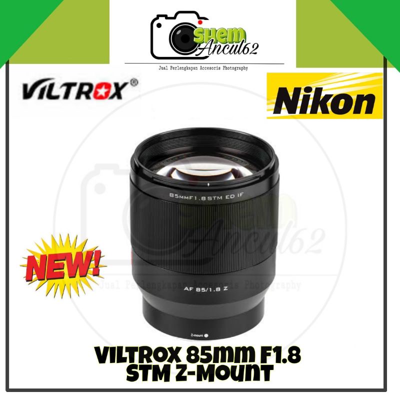 Lensa Viltrox Full Frame 85mm F1.8 STM for Nikon Z-Mount