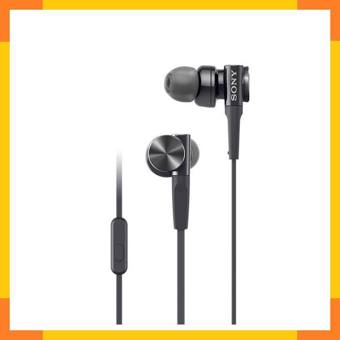 Sony In-Ear Extra Bass Headphone MDR-XB75AP / XB 75AP - Black