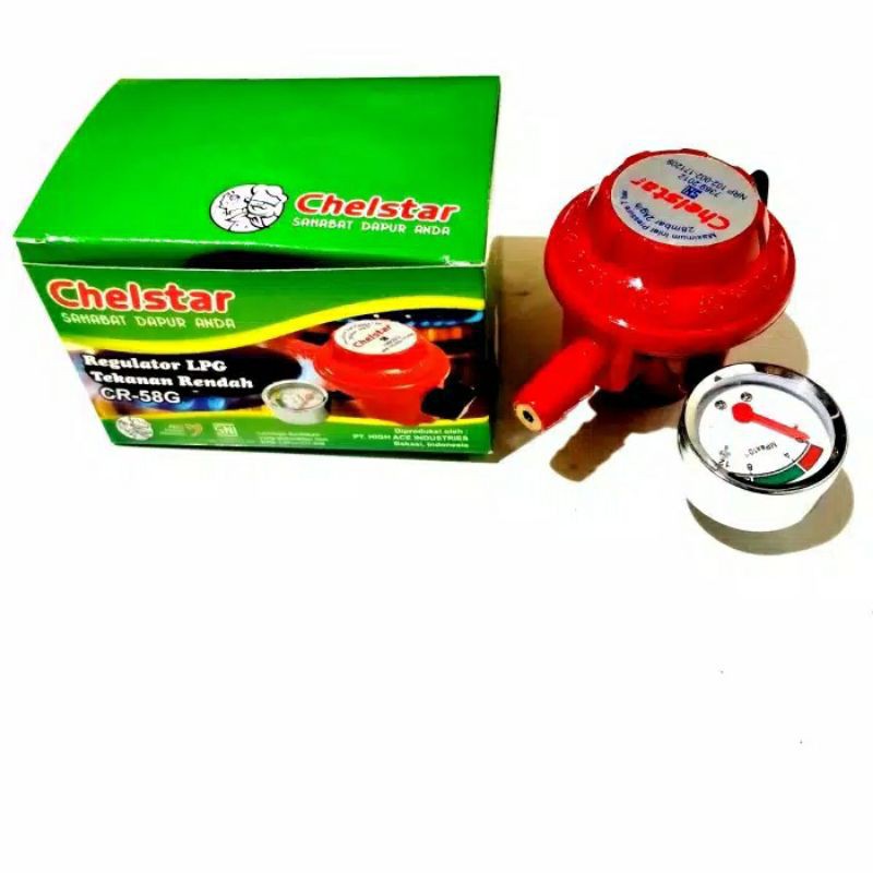 CHELSTAR  , CR - 58G , 317 REGULATOR ,  GAS  ,  LPG  METER