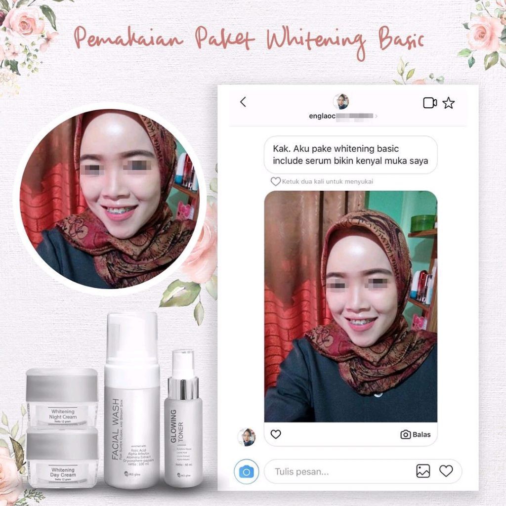 Ms Glow Perawatan Wajah BPOM Night Cream MsGlow Day Cream Krim Siang / Toner Ms Glow / Face Wash Ms Glow Sabun Wajah Original MsGlow