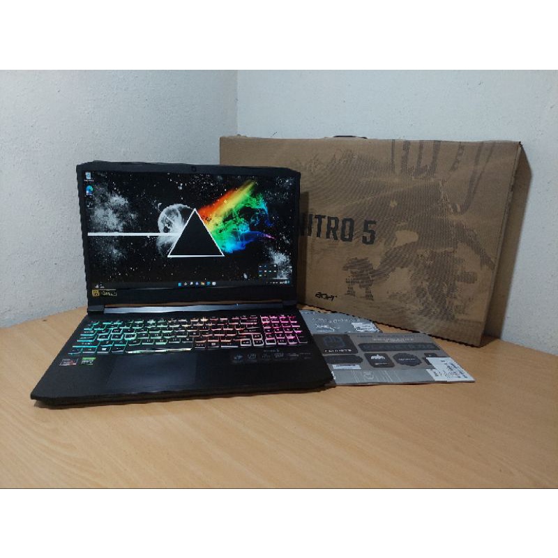 Acer Nitro 5 an515-45 R6RF Ryzen 7 5800H RTX 3060 x rog tuf omen