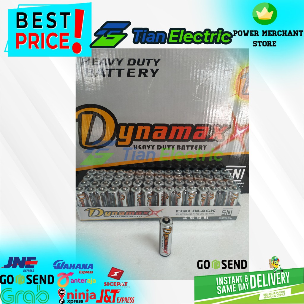 DYNAMAX R6C Heavy Duty Battery Size AA