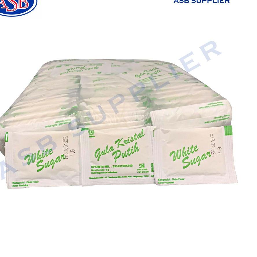 

Big Sale White Sugar Sachet / Gula Putih 250 pcs