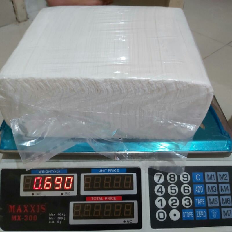 tissue 700 gr tisu 2 ply tissue kiloan bahan halus lembut tidak mudah sobek