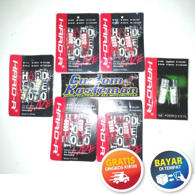 SUPER TERANG LAMPU LED SEIN SEIN SEN RITING LED SENJA JELLY T10-1