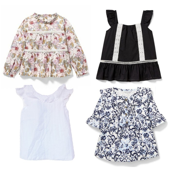 Blus Lavido dan janie and jack | Blouse anak Perempuan size 3y hingga 12y