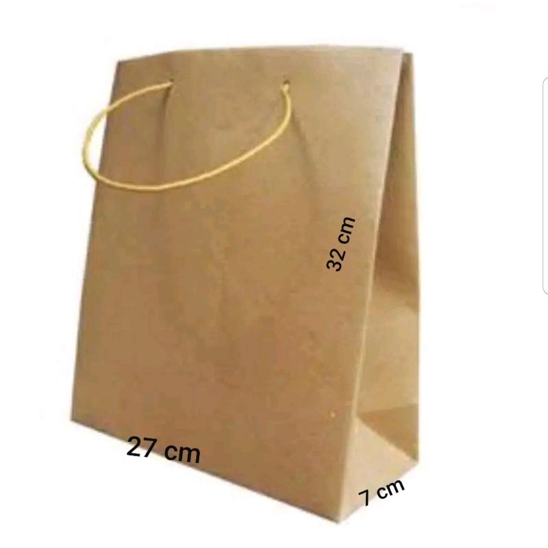 

Paperbag | Tas Kertas 27x7x32