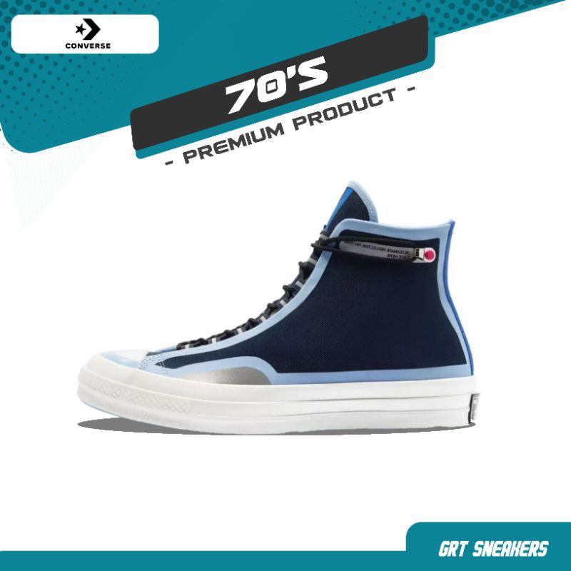 CONVERSE CHUCK TAILOR 70'S HI OBSIDIAN FUSE TAPE HIGH TOP PREMIUM