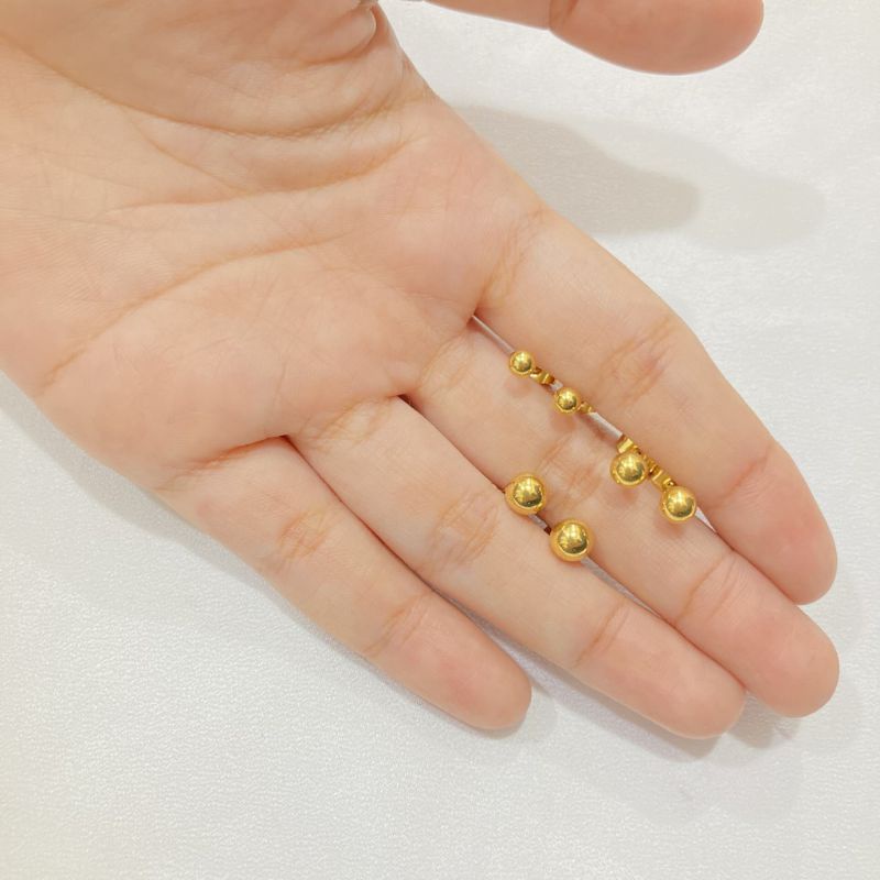 Anting Tusuk titanium anti karat anti alergi