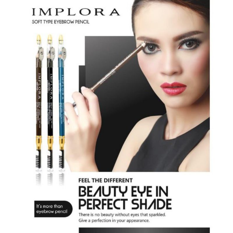 IMPLORA EYEBROW PENCIL 2 in 1 (XSEMPLAR)