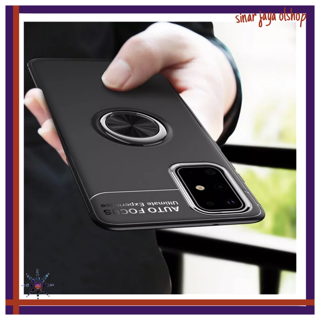 Case Samsung Galaxy A71 Auto Focus Ring Casing