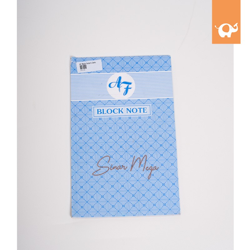 

AF Buku Block Note 6 Garis (Besar) / Kertas Notes Murah Berkualitas