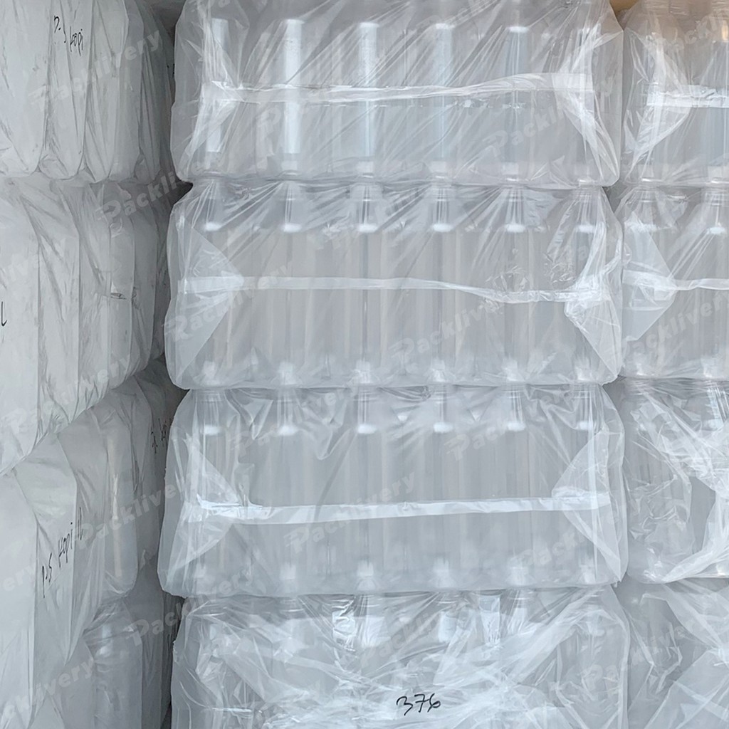 [Per Box] - Botol Plastik 1 Liter / 1000 ml Tebal BPA FREE