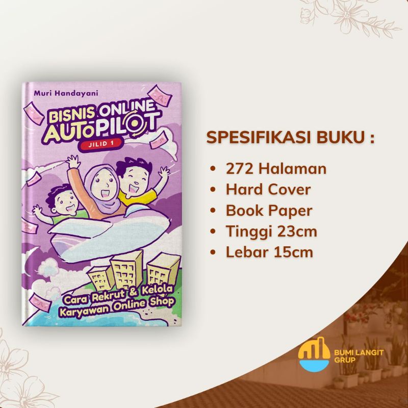 Buku Bisnis Online Auto Pilot Cara Rekrut Dan Kelola Karyawan Online Shop Muri Handayani promobukudiskon promobukudewasa promobukudewaekaprayoga promobukudom promobukuedukasianak promobukuensiklopedi promobukuedukatif promobukuebm promobukufreeong