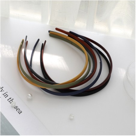 AZAHRA BANDO KOREA DOFF POLOS BANDO THIN MATTE HEADBAND BANDO MATTE BANDO PREMIUM WARNA