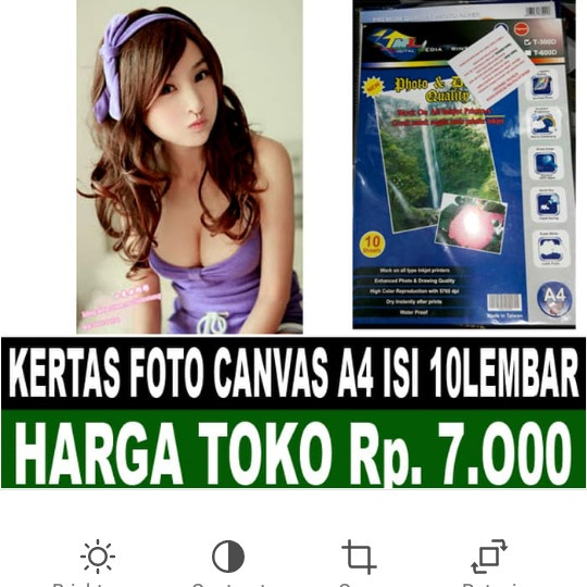 

KERTAS KANVAS A4