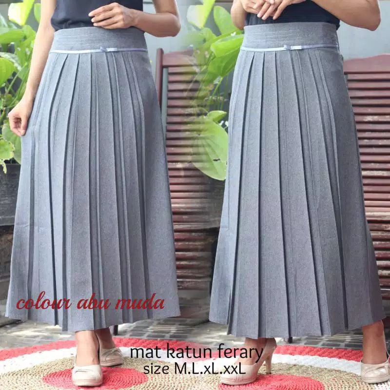 Rok Kerja Wanita size:m-l-xl-xxl-xxxl