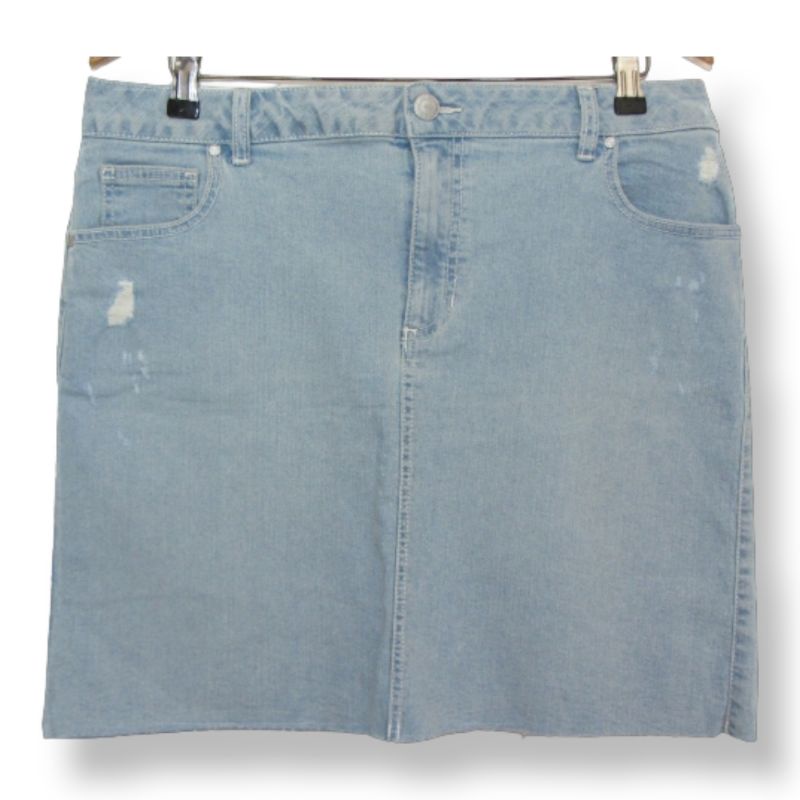 Bajubesar.id RBM-7915 Rok Jeans Anko Bigsize Jumbo - Pilih Size