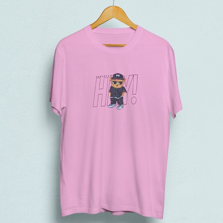 Kaos murah Kaos distro murah baju  distro pria t-shirt murah combed30s HEY BEAR