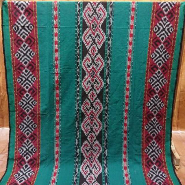Kain Tenun Blanket Jepara Halusan Warna Hijau terbaru
