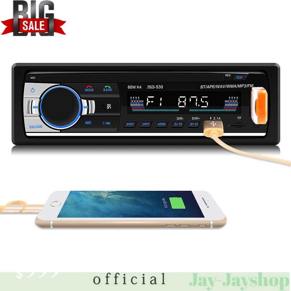 Taffware Tape Audio Mobil Bluetooth Car MP3 Player - JSD-530