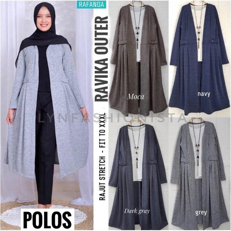 [MUAT MAX 80 KG]OUTER RAJUT JUMBO/CARDIGAN RAJUT WANITA PREMIUM//RAVIKA