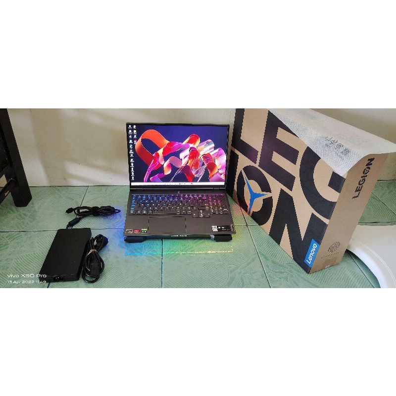 Lenovo Legion 7 9UID OHS AMD Ryzen 7 5800H Win10 32GB 1TB SSD 16" WQXGA second