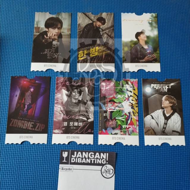 BTS 6th Army Membership Kit Photo Ticket
