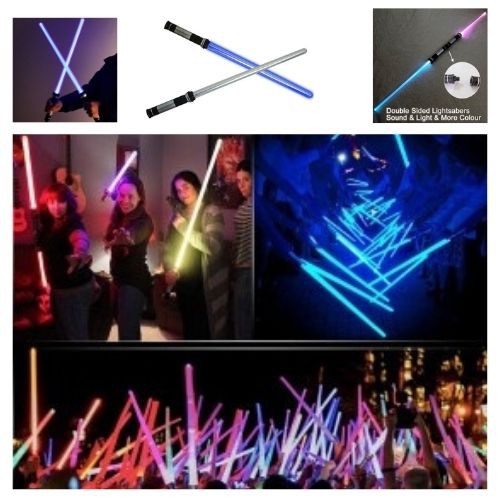 Mainan Pedang Starwars 2 in 1 Double Blade Ligthsaber LED 111124