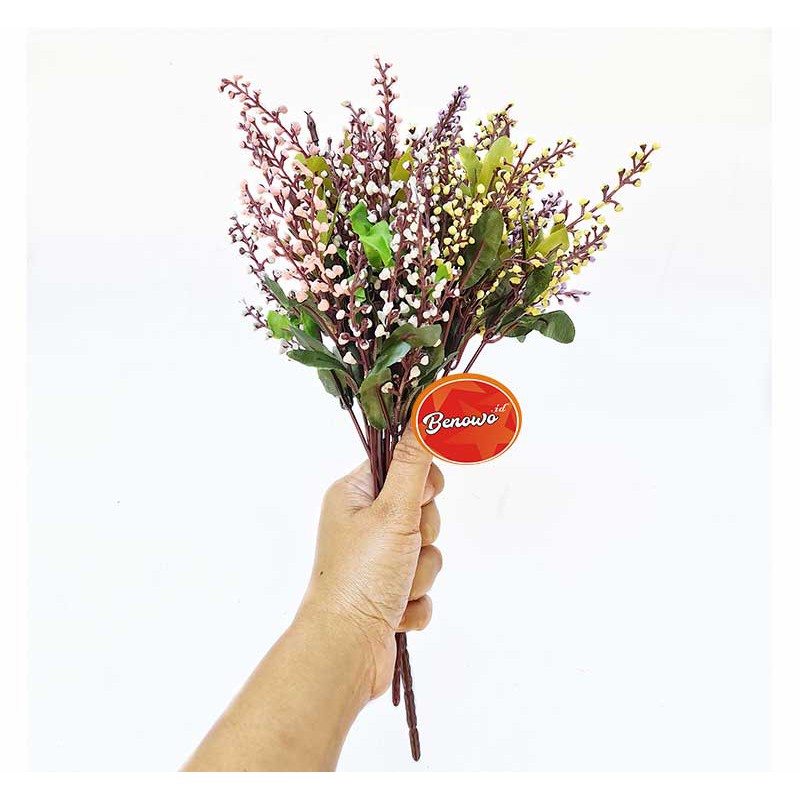 Bunga Artificial Bunga Putik Foam - Rangkaian Buket Bunga Plastik Eceran Setangkai & Grosir - AF16-2