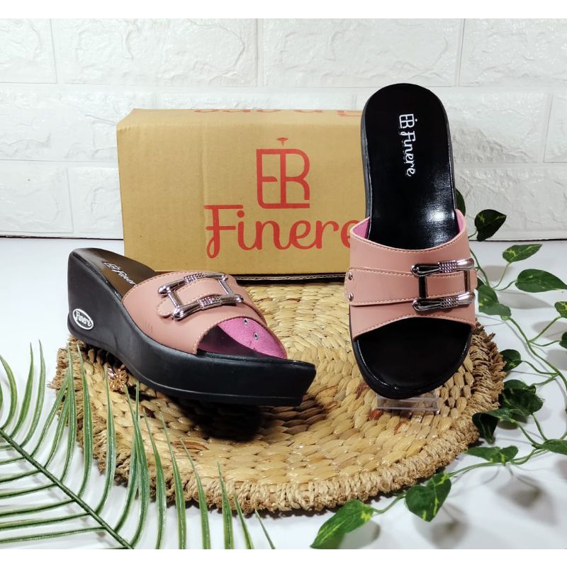 sandal wanita wedges murah terlaris gesper H