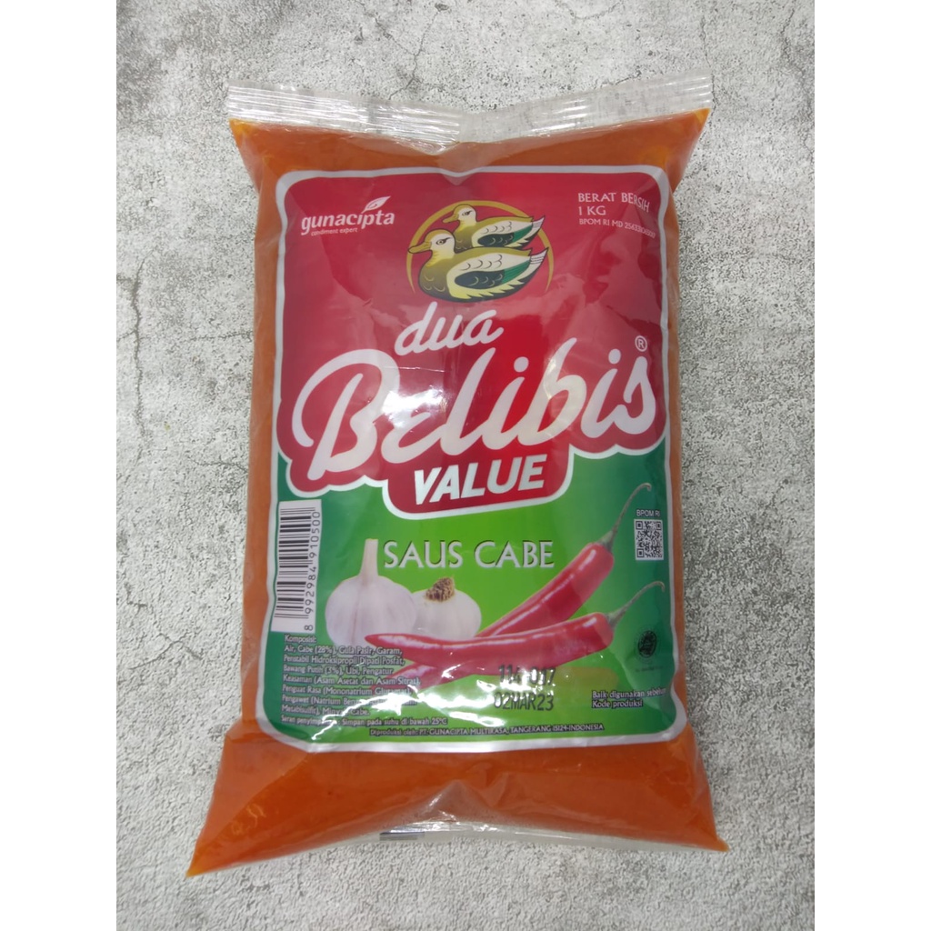 

DUA BELIBIS VALUE SAOS CABE (1kg)