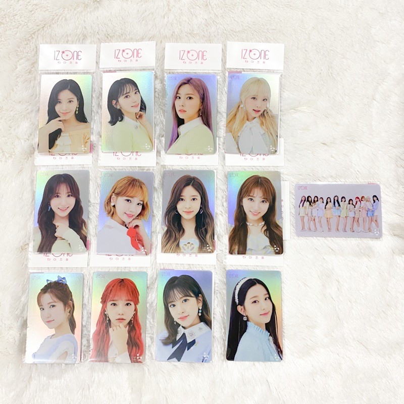 [ ready izone iz*one oneiric theater goods cashbee photocard sharing minju sakura chaewon