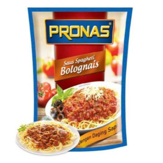 

PRONAS Saus Spaghetti Bolognais 175gr Saus Pasta Bolognese Daging Sapi
