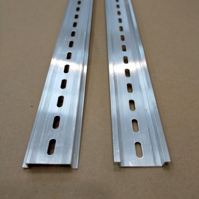 Jual Rel mcb/ dudukan mcb alumunium 1 meter Shopee Indonesia