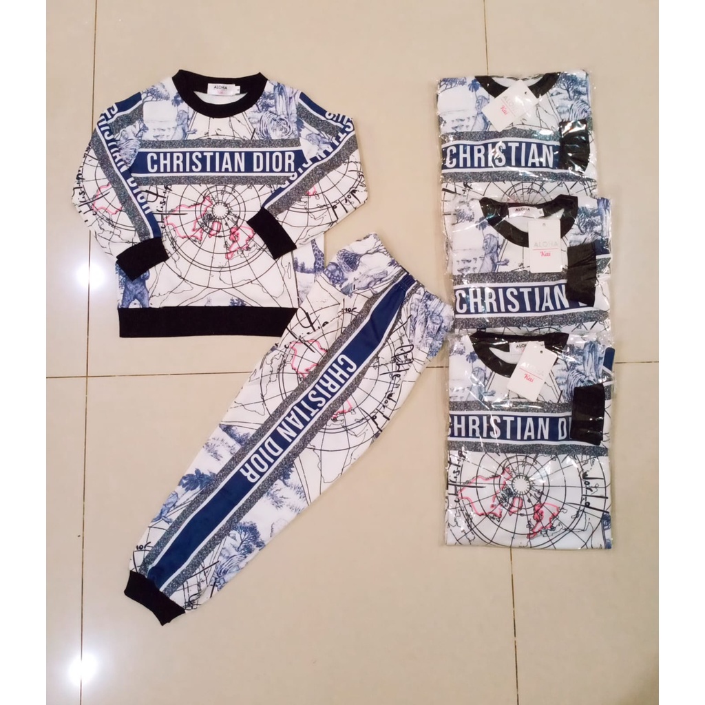 Jogger Sweater Dior Globe