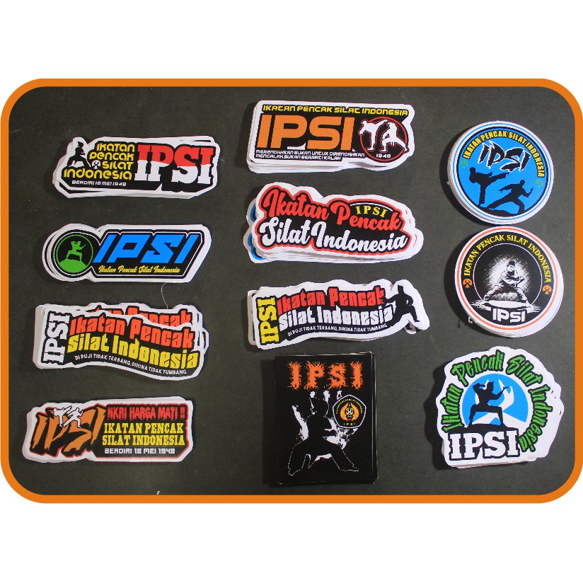 

STIKER STICKER PENCAK SILAT IPSI BAHAN VINYL SABLON MANUAL TAHAN LAMA TAHAN AIR TIDAK LUNTUR