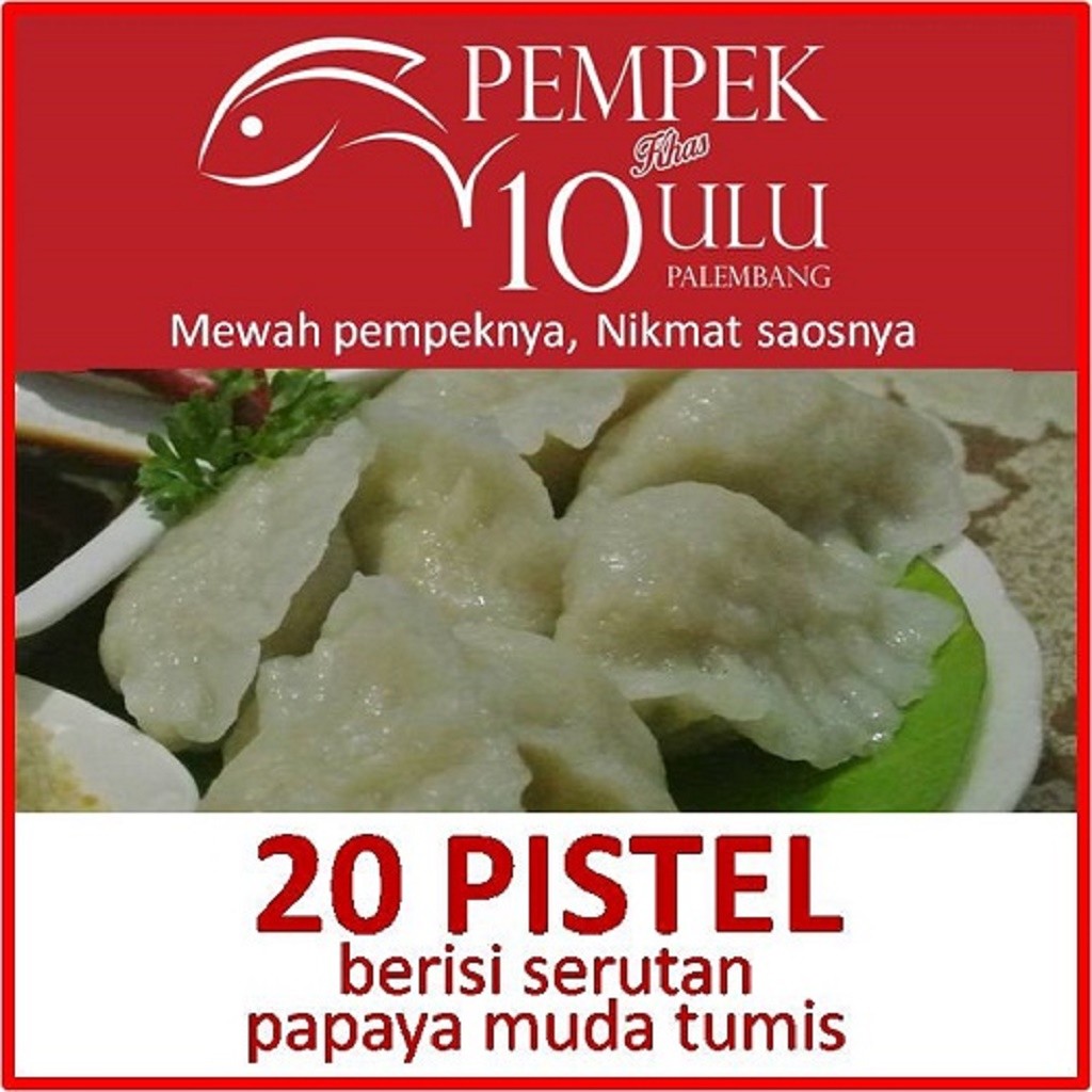 

Pempek 10 Ulu - 20 Pistel - P10U - Palembang