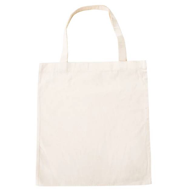 RIZKIBAG Tote bag kanvas Polos brokenwhite