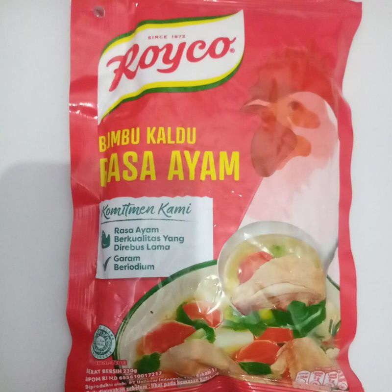 

Royco bumbu kaldu rasa ayam&sapi 220gr