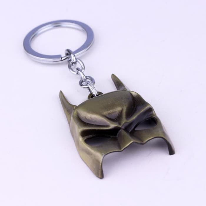 Gantungan Kunci Mask Topeng Batman Keychain DC Comics Ganci Unik *GC08